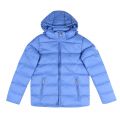 Kids Denim Blue Spoutnic Padded Hooded Jacket 32222 by Pyrenex from Hurleys