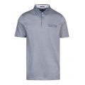 Mens Blue Munsan S/s Jacquard Polo Shirt 46821 by Ted Baker from Hurleys