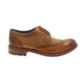 Mens Tan Cassius 4 Leather Brogues 8312 by Ted Baker from Hurleys