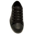 Child Black Straighset Trainers (10-1) 62683 by Lacoste from Hurleys