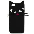 Womens Black Kooky Cat iPhone 6 Case 49409 by Lulu Guinness from Hurleys