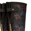 Womens Black Speckle Welly Print Boots 98807 by Joules from Hurleys