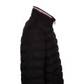 Mens Jet Black Stretch Quilted Jacket 49994 by Tommy Hilfiger from Hurleys