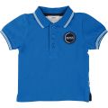 Baby Blue Tipped Logo S/s Polo Shirt 13249 by BOSS from Hurleys