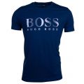 Mens Navy Logo S/s Tee Shirt 6688 by BOSS from Hurleys