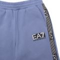Boys Country Blue Logo Series Tape Sweat Shorts 105500 by EA7 from Hurleys