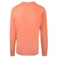 Mens Peach T-Just-LS-Ind L/s T Shirt 105936 by Diesel from Hurleys