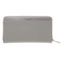 Womens Taupe Lizzi Bow Detail Zip Around Purse 23174 by Ted Baker from Hurleys