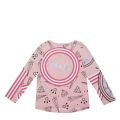 Junior Bubble Pink Geeka L/s T Shirt 45827 by Kenzo from Hurleys