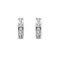 Womens Silver/Crystal Seeni Mini Hoop Earrings 82725 by Ted Baker from Hurleys