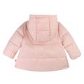 Baby Pink Unicorn Padded Coat 45410 by Billieblush from Hurleys