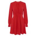 Womens Fiery Red Emmy Crepe Dress 86728 by French Connection from Hurleys