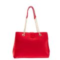 Womens Red Ghost Quilted Tote Bag 34847 by Valentino from Hurleys