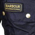 Mens Black International Original Waxed Jacket 64636 by Barbour International from Hurleys
