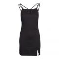 Womens Black Strappy Bodycon Dress 102767 by Tommy Jeans from Hurleys
