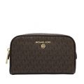 Womens Brown Jet Set Large 2 in 1 Travel Pouch 94852 by Michael Kors from Hurleys