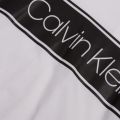 Mens White Cotton Front Stripe S/s T Shirt 52168 by Calvin Klein from Hurleys