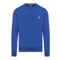 Mens Navy Classic Zebra Regular Fit Crew Sweat Top 52506 by PS Paul Smith from Hurleys