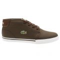 Mens Dark Brown Ampthill Trainers 14375 by Lacoste from Hurleys