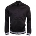 Mens Black Logo Tape Sweat Top 15585 by Love Moschino from Hurleys
