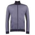 Mens Navy Branded Polyester Mix Sweat Jacket 31905 by BOSS from Hurleys