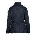 Womens Navy Polarquilt Jacket 119398 by Barbour International from Hurleys