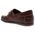 Mens Mahogany Capstan Boat Shoes 110179 by Barbour from Hurleys