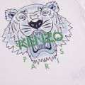 Boys White/Blue Tiger S/s T Shirt 75744 by Kenzo from Hurleys