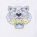 Baby White/Navy Core Tiger S/s T Shirt 102632 by Kenzo from Hurleys