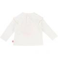 Baby Girls White 3D Rabbit L/s T Shirt 13079 by Billieblush from Hurleys