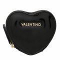Womens Black Winter Nico Heart Coin Purse 46113 by Valentino from Hurleys