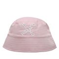 Girls Pink Logo Cross Bucket Hat 101821 by Kenzo from Hurleys