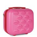 Womens Peony & Red Lips Vanity Case 19350 by Lulu Guinness from Hurleys