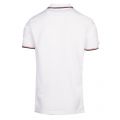 Mens White T-Randy-Broken S/s Polo Shirt 40495 by Diesel from Hurleys