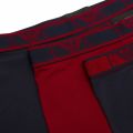 Mens Marine/Red Monogram 3 Pack Boxers 78151 by Emporio Armani Bodywear from Hurleys