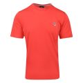 Mens Orange Classic Zebra Reg Fit S/s T Shirt 110174 by PS Paul Smith from Hurleys