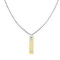 Mens Silver/Gold Double Dog Tag Necklace 94842 by Tommy Hilfiger from Hurleys
