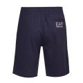 Mens Navy Train Logo Series Side Sweat Shorts 38384 by EA7 from Hurleys