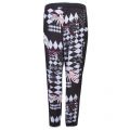 Womens Black Printed Pants 21763 by Versace Jeans from Hurleys