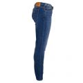 Womens Blue Wash J28 Mid Rise Skinny Fit Jeans 19887 by Emporio Armani from Hurleys