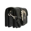 Womens Black Branded Buckle Shoulder Bag 43787 by Versace Jeans Couture from Hurleys