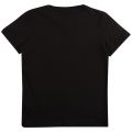 Boys Black Neon Box Logo S/s T Shirt 57380 by Emporio Armani from Hurleys