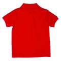 Boys Red Classic Pique S/s Polo Shirt