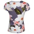Womens Grey Elijae Chatsworth Bloom S/s T Shirt 22724 by Ted Baker from Hurleys