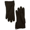 Womens Black Sheepskin Bow Gloves 17504 by UGG from Hurleys