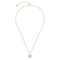 Womens Gold/White Debraah Daisy Ball Pendant Necklace 82775 by Ted Baker from Hurleys