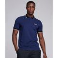 Mens Regal Blue Accelerator Pique S/s Polo Shirt 93949 by Barbour International from Hurleys