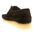 Mens Black Suede Weaver Shoes 70216 by Clarks Originals from Hurleys