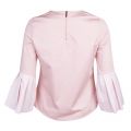 Womens Dusky Pink Jesieh Stripe Bell Sleeve Top 27917 by Ted Baker from Hurleys