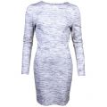 Womens Heather Grey Lula Stretch L/s Dress 60435 by French Connection from Hurleys